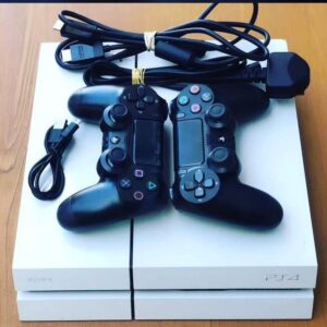 Console PS4 Fat blanche